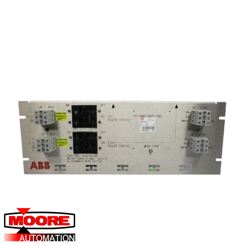 ABB | PHARPSPEP11013 | Power Entry Panel Single Chassis