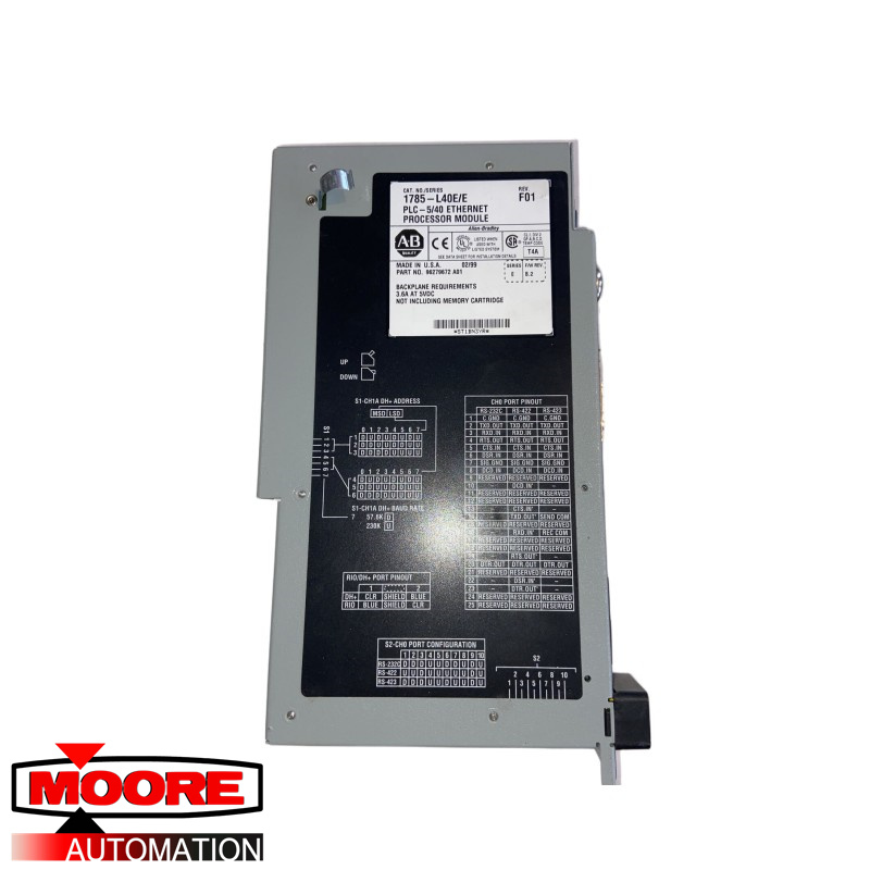 AB | 1785-L40E/E | PLC-5/40E EtherNet/IP-Controller