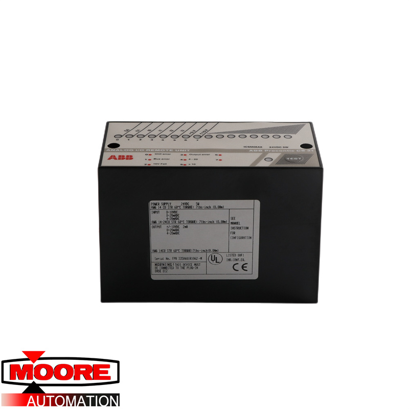 ABB | ICSM06A6 FPR3350601R1062 | Analoge E/A-Remote-Einheit