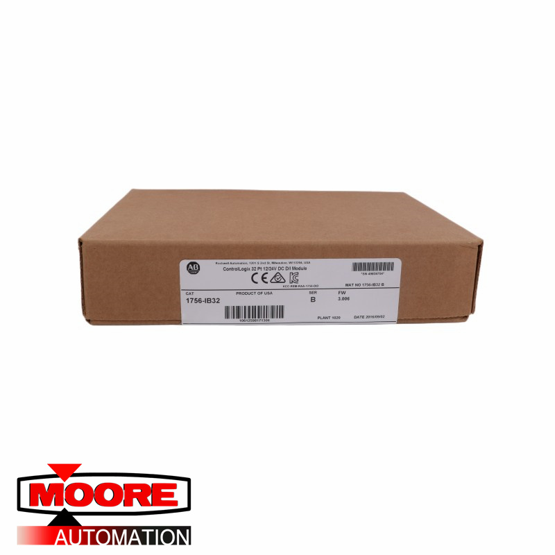 AB 1756-IB32 ControlLogix 32 Pt 12/24 V DC D/I-Modul