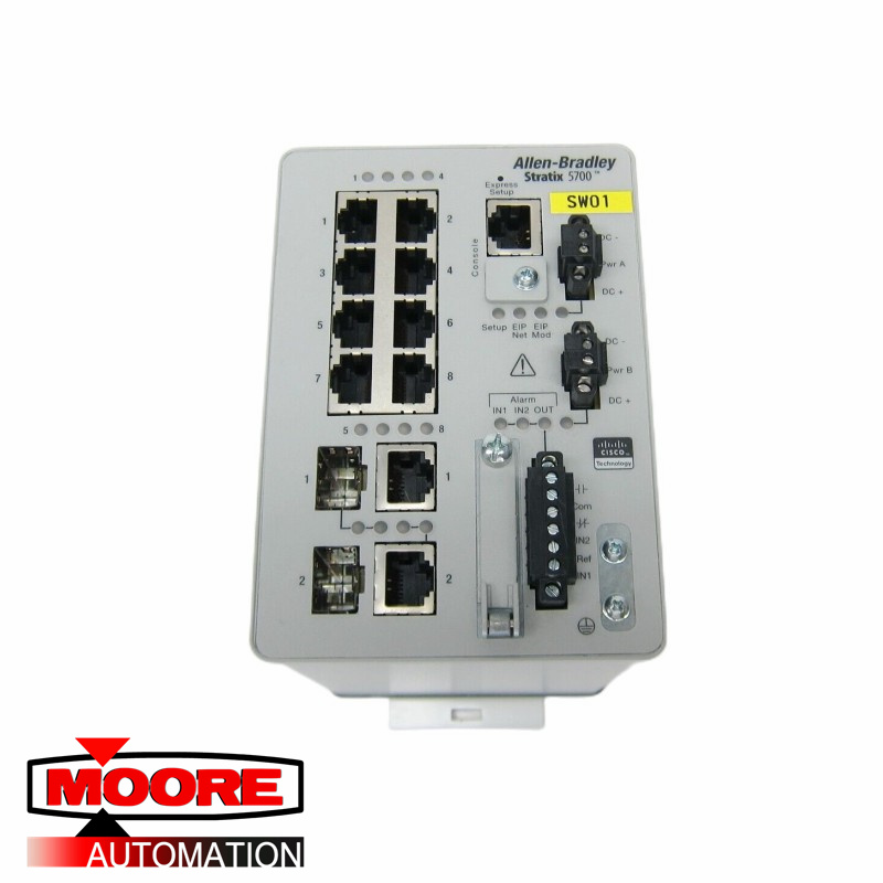 AB 1783-BMS10CGN Stratix 5700 verwalteter 10-Port-Switch