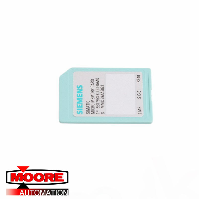 SIEMENS 6ES7953-8LL31-0AA0 Micro-Speicherkarte – 2 MB