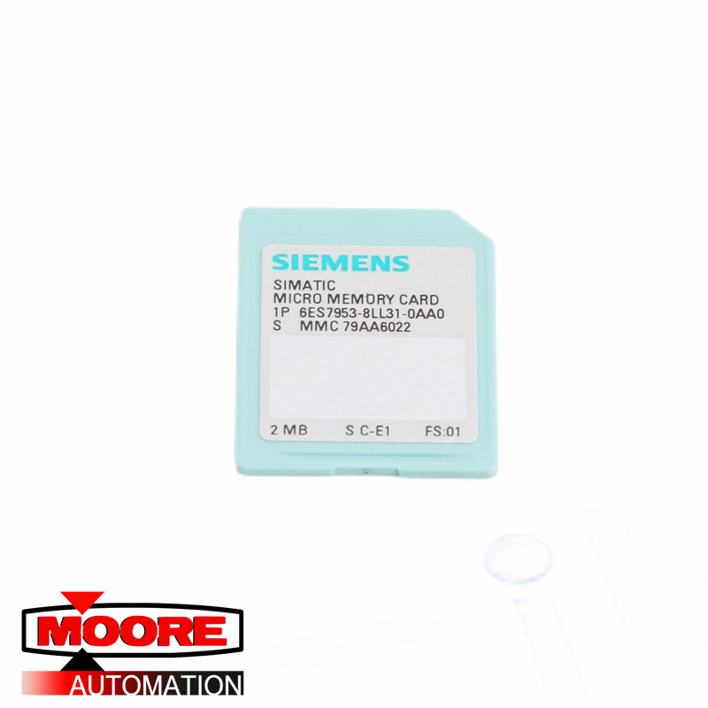 SIEMENS 6ES7953-8LL31-0AA0 Micro-Speicherkarte – 2 MB