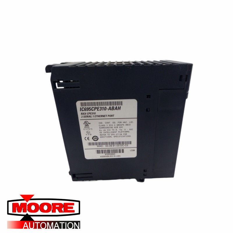 GE IC695CPE310-ABAH RX3i CPE310 Ethernet-Modul