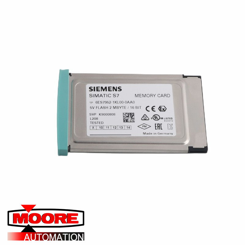 SIEMENS 6ES7952-1KL00-0AA0 Flash-Speicherkarte – 2 MB