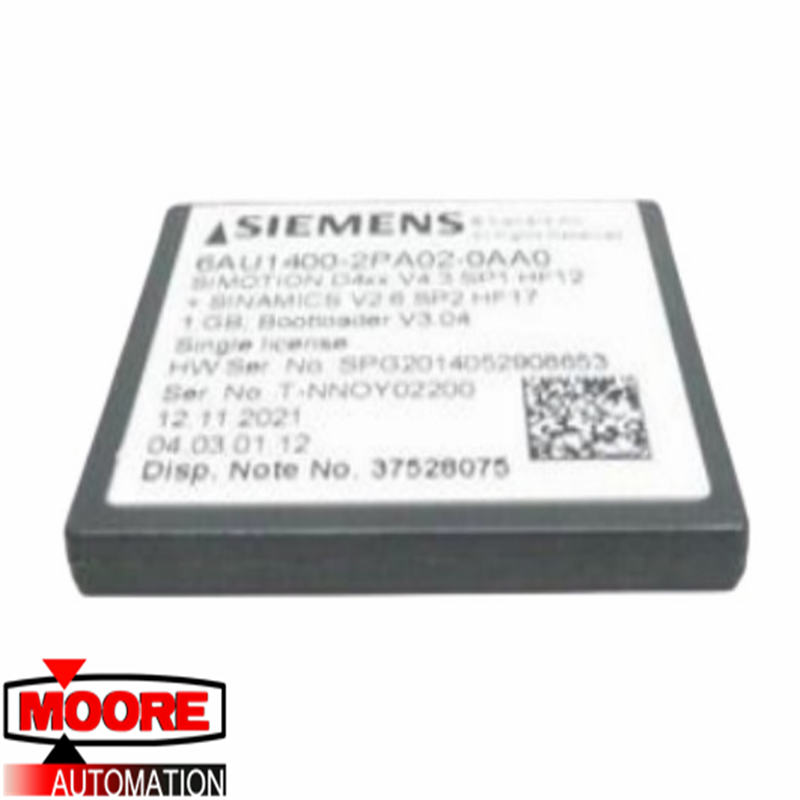 SIEMENS 6AU1400-2PA02-0AA0 Compact-Flash-Karte