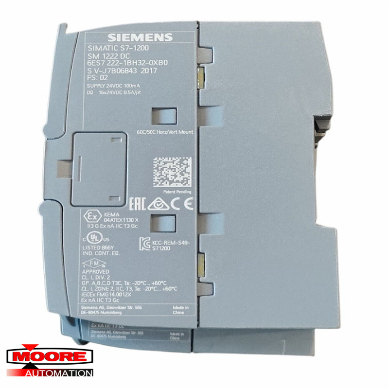 SIEMENS 6ES7222-1BH32-0XB0 DIGITALES AUSGANGSMODUL