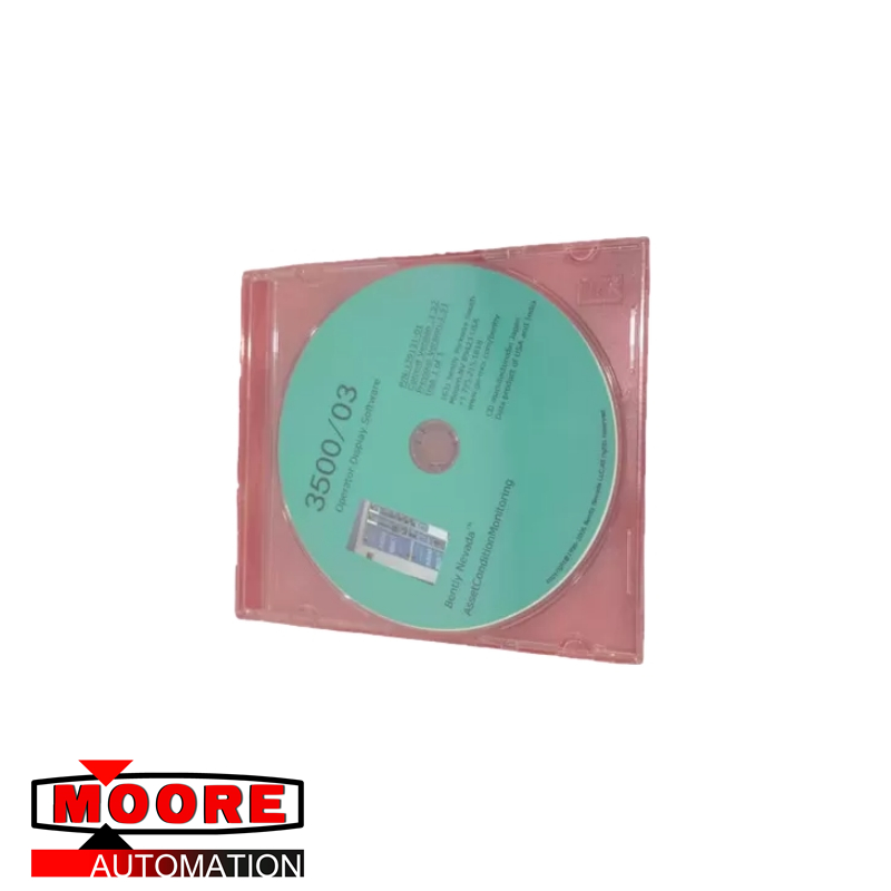 Bently Nevada 129131-01, 3500/03 Systemsoftware