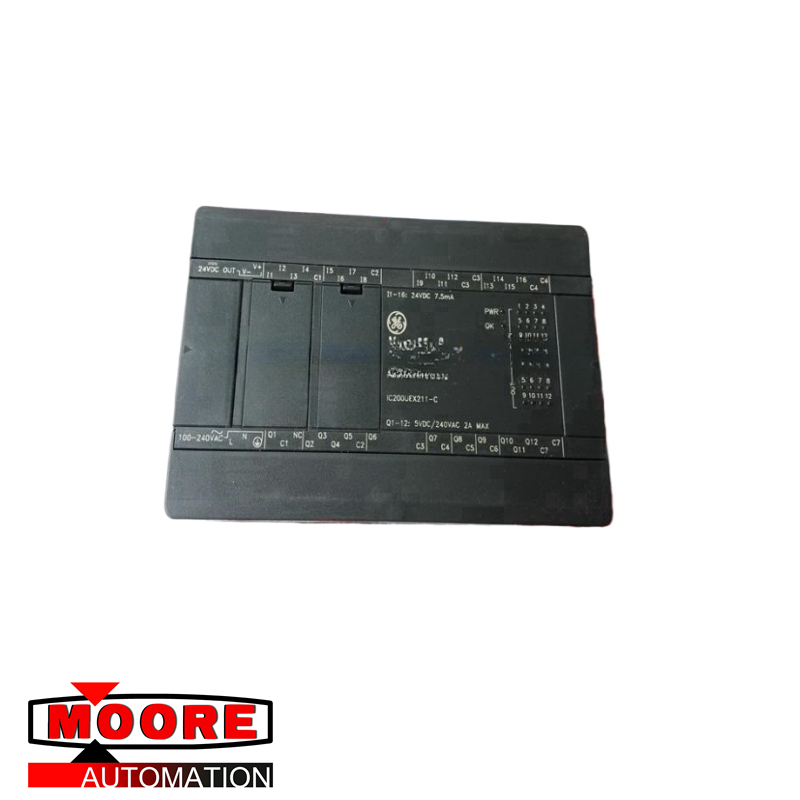 GE IC200UEX211-C 28-Punkt-Erweiterungs-AC-DC-Relais