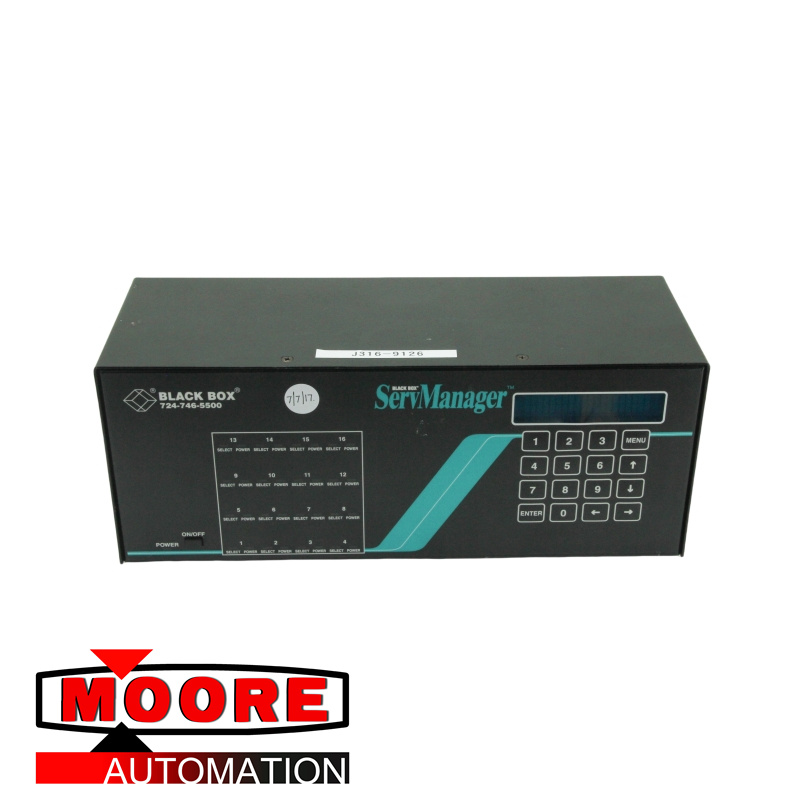 BLACK BOX SW998AE-R2, 724–746–5500 D2-04B-1 728A-28375 SERVMANAGER