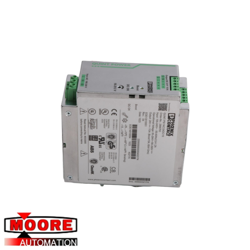 Phoenix Contact 2866763 QUINT-PS/1AC/24DC/10 Schienennetzteil (PSU)