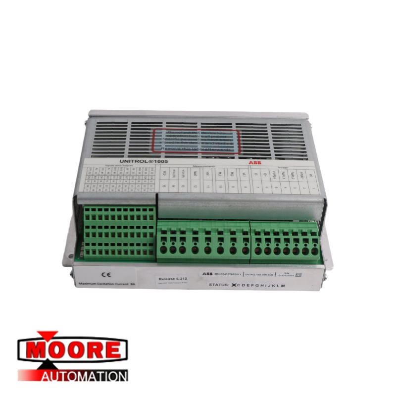 ABB 3BHE043576R0011 UNITROL 1005-0011 ECO-Regler