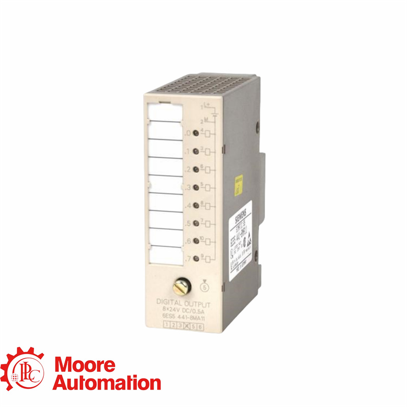 SIEMENS 6ES5441-8MA11 DIGITAL OUTPUT MODULE