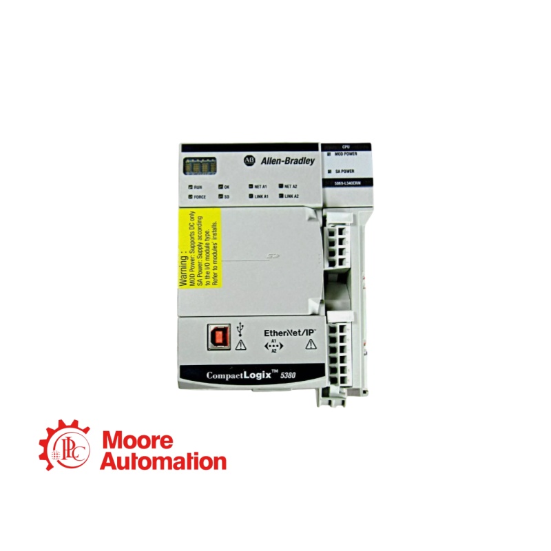 AB 5069-L340ERM CompactLogix 4 MB Enet Motion Controller