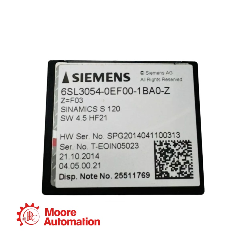 SIEMENS 6SL3054-0EF00-1BA0-Z Antriebsregler