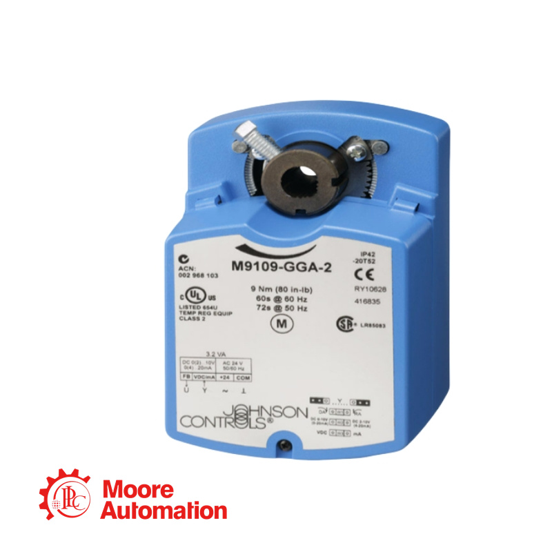 JOHNSON M9109-GGA-2 Damper Actuators