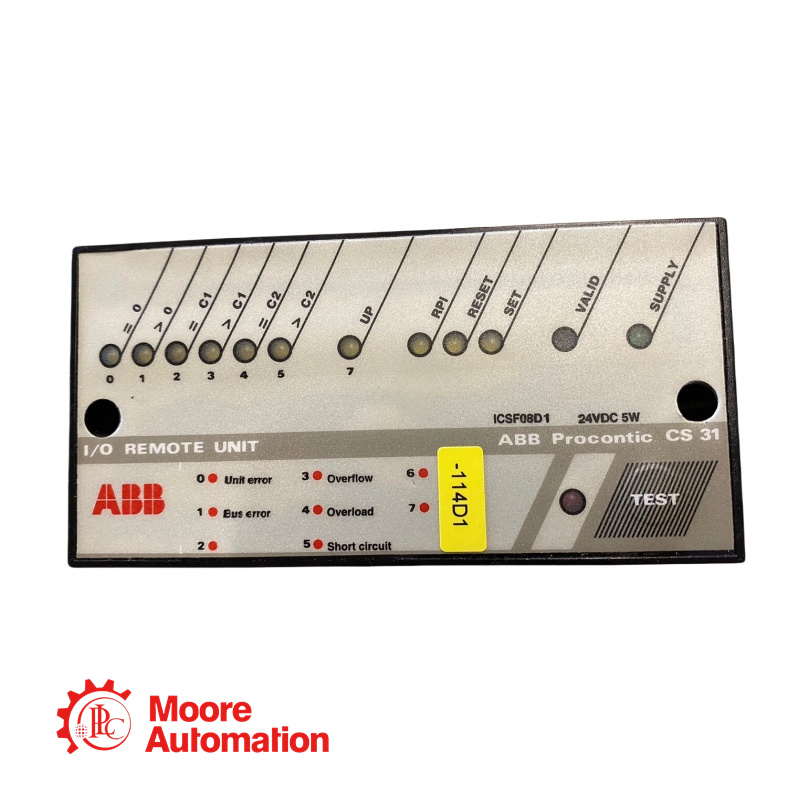 ABB ICSF08D1 FPR3323101R1012 Analog Remote Unit