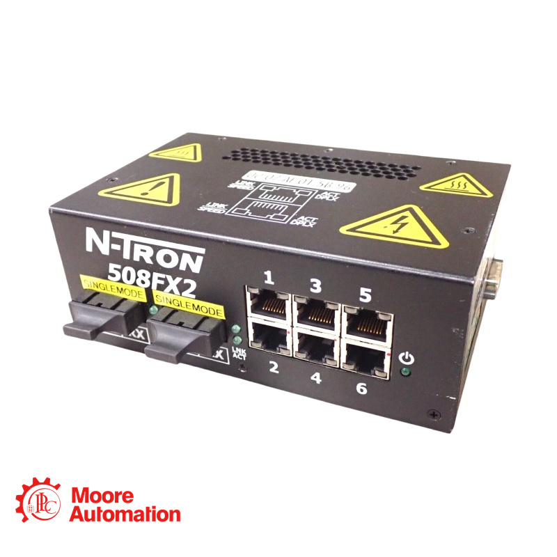 Red Lion 508FXE2-A-SC-40 Ethernet-Switch zur Prozesssteuerung