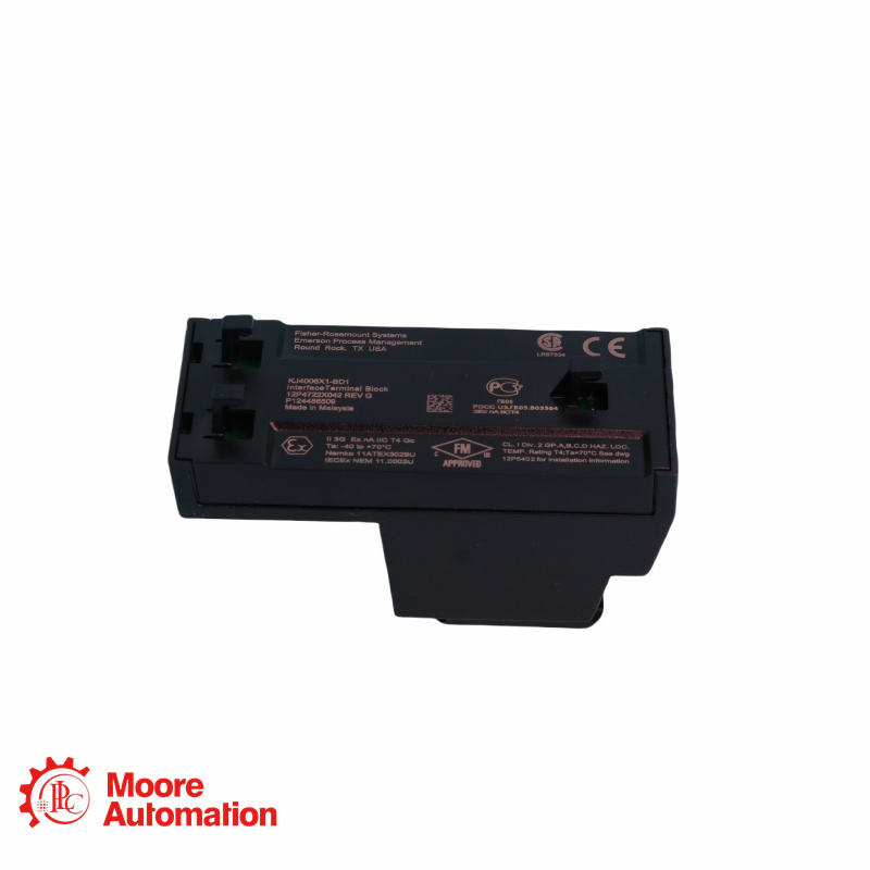 Redundanter AI-8-Kanal-Anschlussblock Emerson KJ4006X1-BF1 12P4728X052