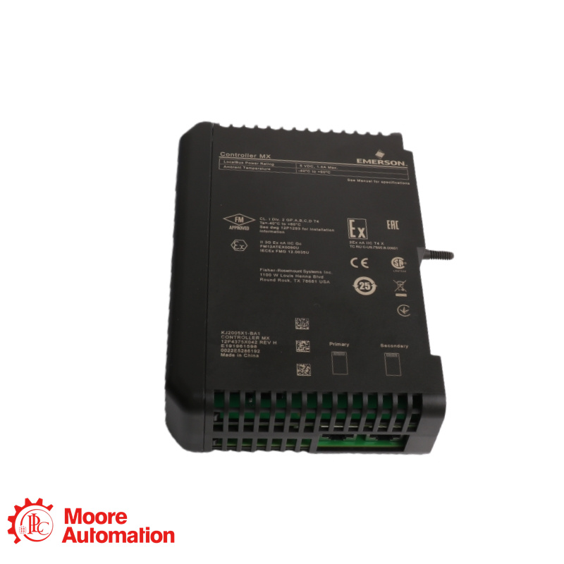 Emerson VE3007 KJ2005X1-BA1 Controller