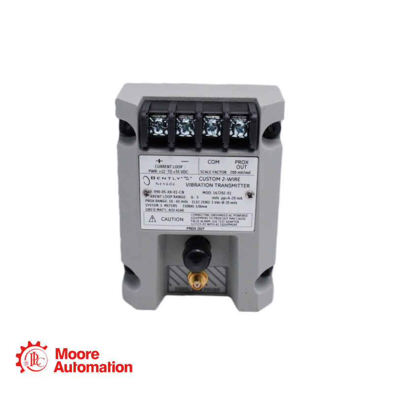 Bently Nevada 990-04-XX-02-05 MOD:167577-05 Vibration Transmitter