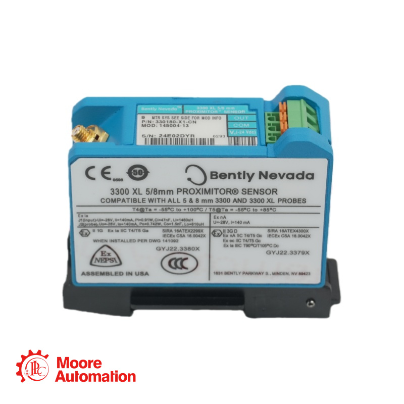 Bently Nevada 330180-X1-CN MOD:145004-82 Proximitor Sensor