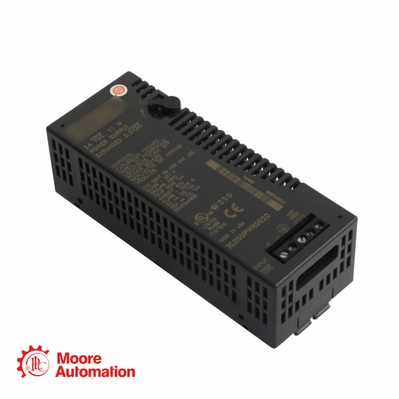 GE Fanuc Emerson VersaMax IC200PWR002F 24VDC Power Supply Module