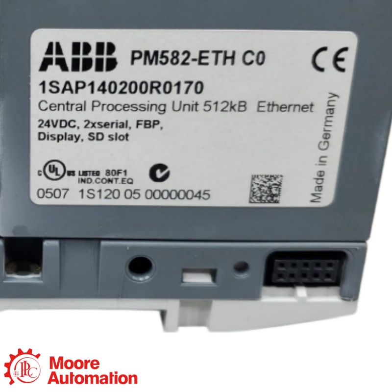 ABB PM582-ETH AC500 SPS-CPU mit Ethernet