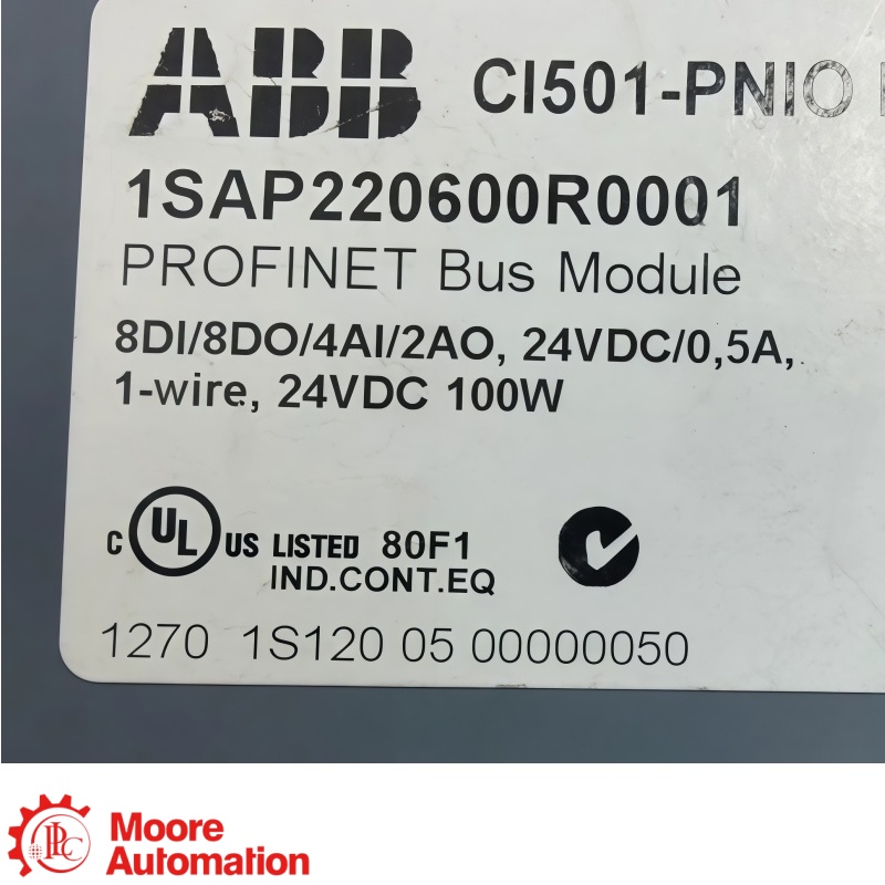 ABB CI501-PNIO AC500 PROFINET E/A-Modul
