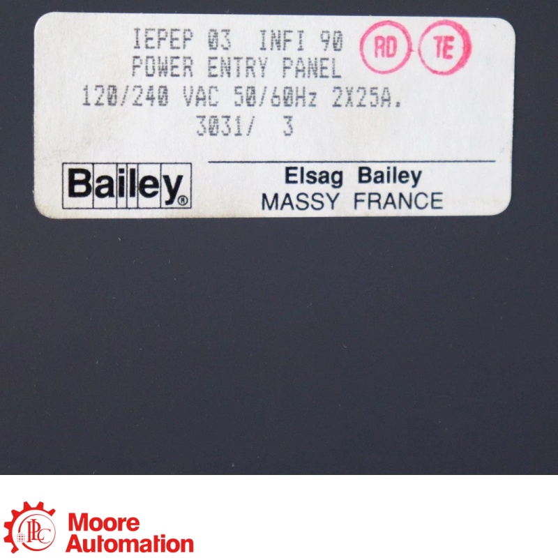 ABB Bailey IEPEP03 PIEPEP03 INFI 90 Stromeingangspanel