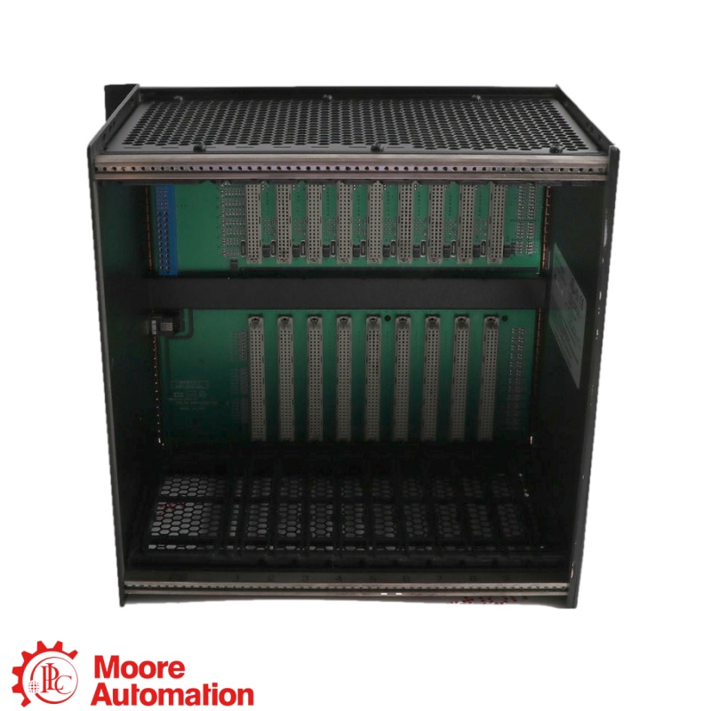 GE Fanuc IC698CHS009 PACSystems RX7i 9-Slot Rear-Mount Rack